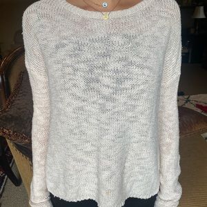 Cream brandy Melville sweater